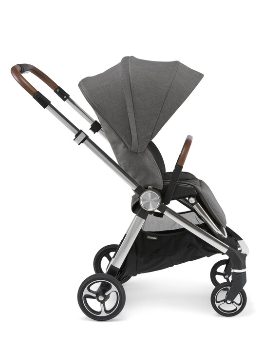 Strada Grey Mist Pushchair with Grey Mist Carrycot image number 6